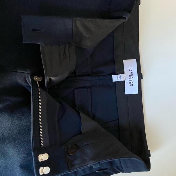 Derek Lam 10 Crosby Trousers (Navy) - Picture 4 of 5